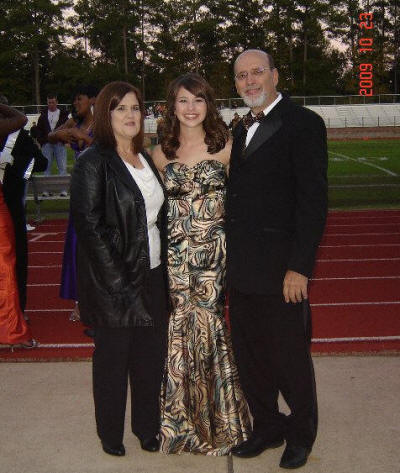 Mike Soileau with wife and daughter Amy